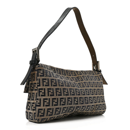 Fendi Zucchino Baguette Navy 3 of 10