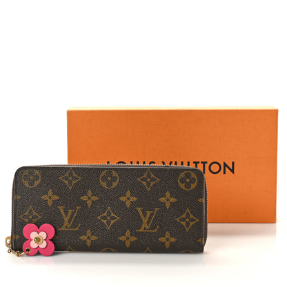 Louis Vuitton Monogram Blooming Flowers Clemence Wallet 9 of 9