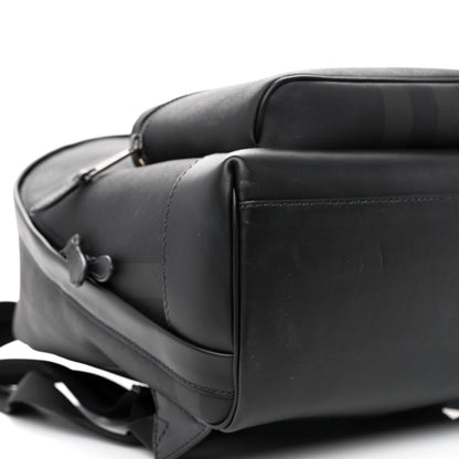 Burberry Charcoal Check Jett Backpack 10 of 11