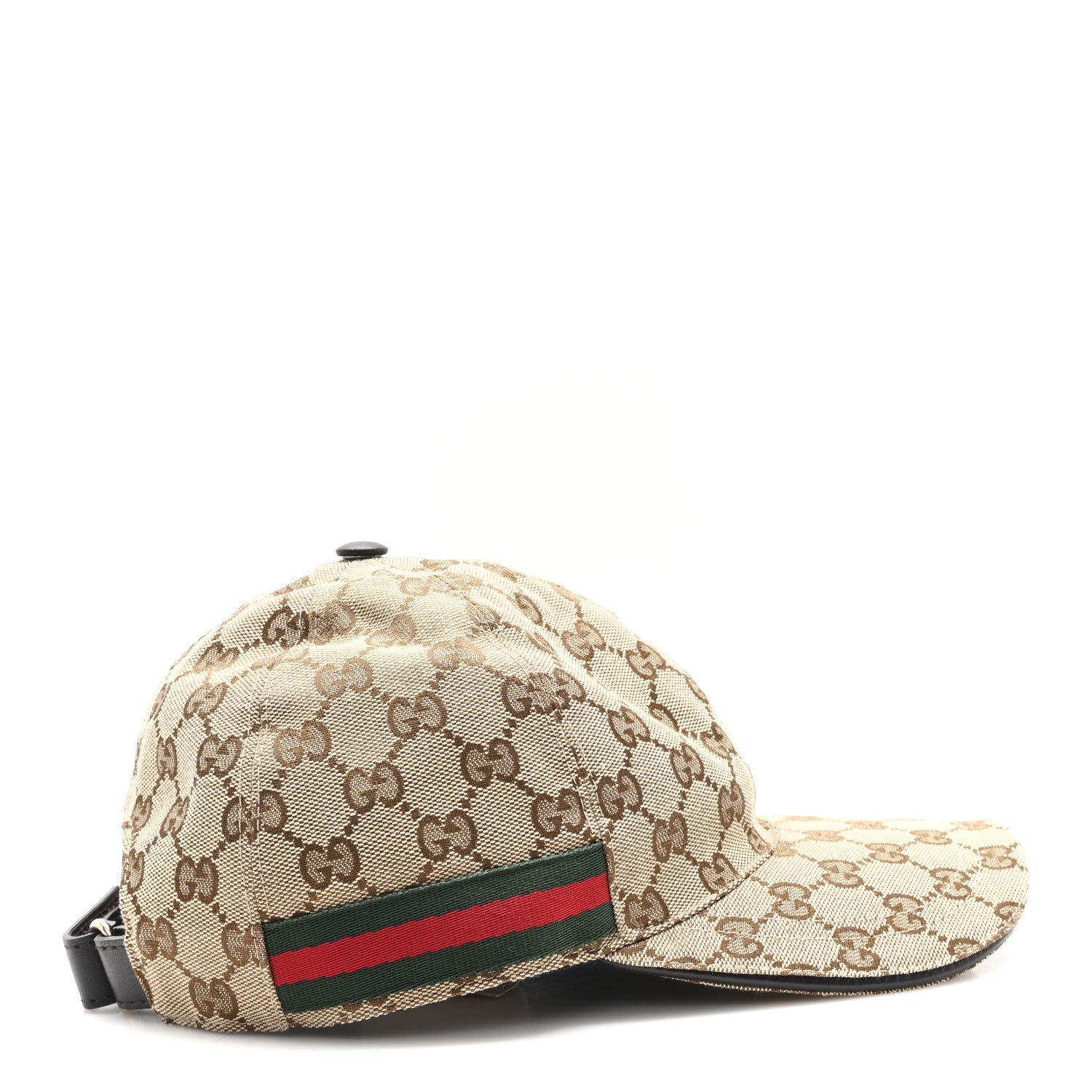 Gucci Monogram Web Baseball Hat S Beige Cocoa 6 of 9