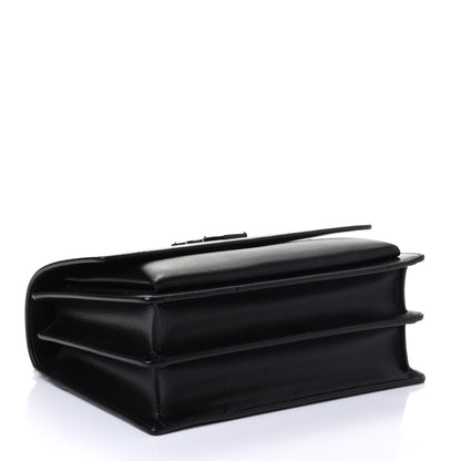 Saint Laurent Calfskin Medium Monogram Sunset Black 3 of 4