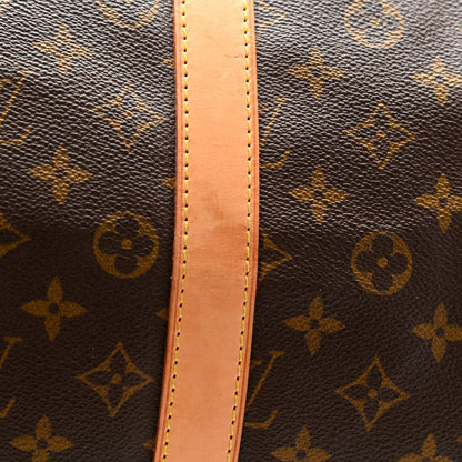 Louis Vuitton Monogram Keepall Bandouliere 55 12 of 17