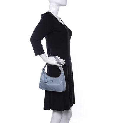 Prada Tessuto Nylon Mini Re-Edition 2000 Bag Astrale 2 of 8