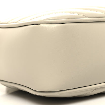Saint Laurent Calfskin Matelasse Monogram Lou Camera Bag Crema Soft 9 of 10