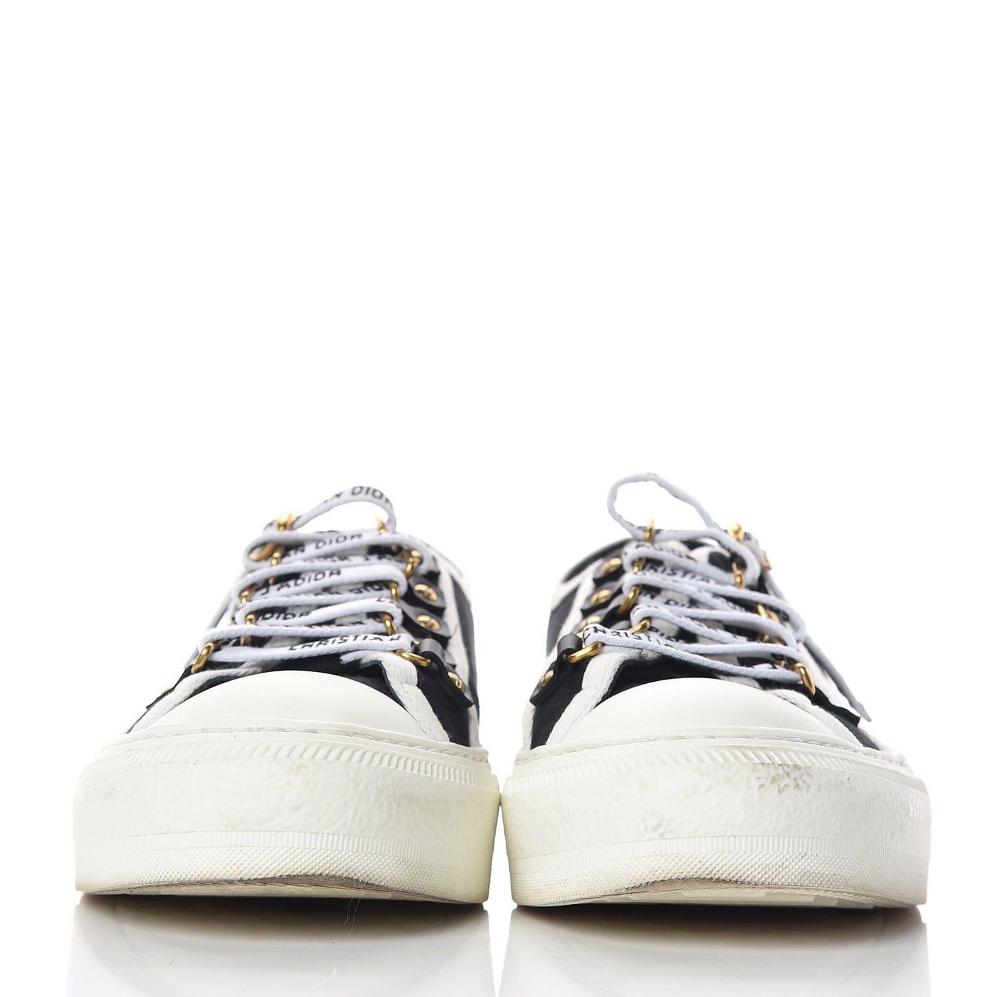 Canvas Walk'N'Dior Low Top Sneakers 36.5 Deep Amaranth