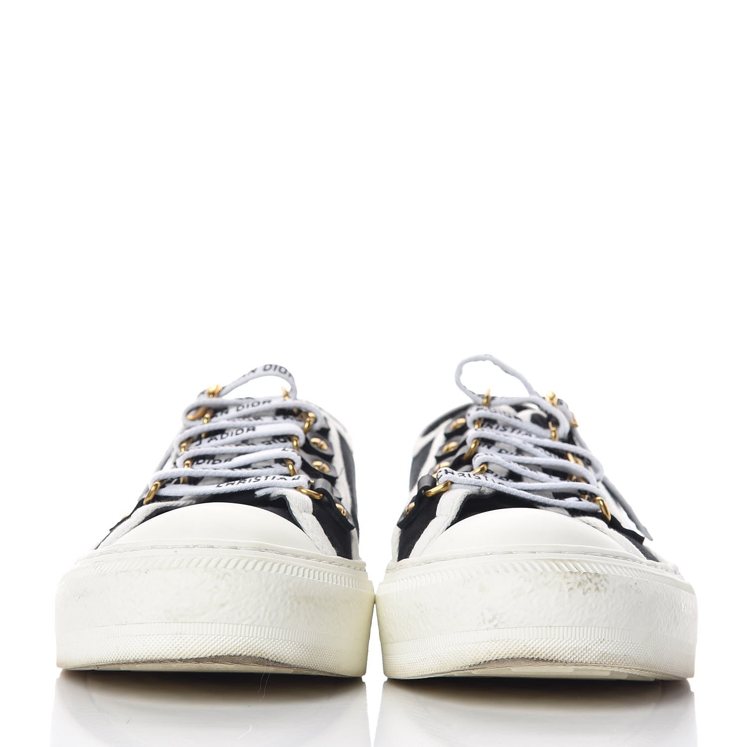 Christian Dior Canvas Walk'N'Dior Low Top Sneakers 36.5 Deep Amaranth 2 of 13