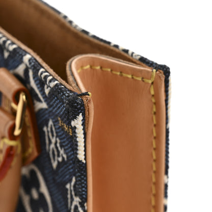 Louis Vuitton Jacquard Since 1854 Petit Sac Plat Blue 13 of 14