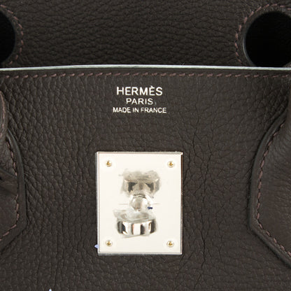 Hermes Togo Birkin 30 Macassar 12 of 23