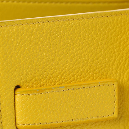 Saint Laurent Grained Calfskin Baby Sac De Jour Yellow 9 of 15