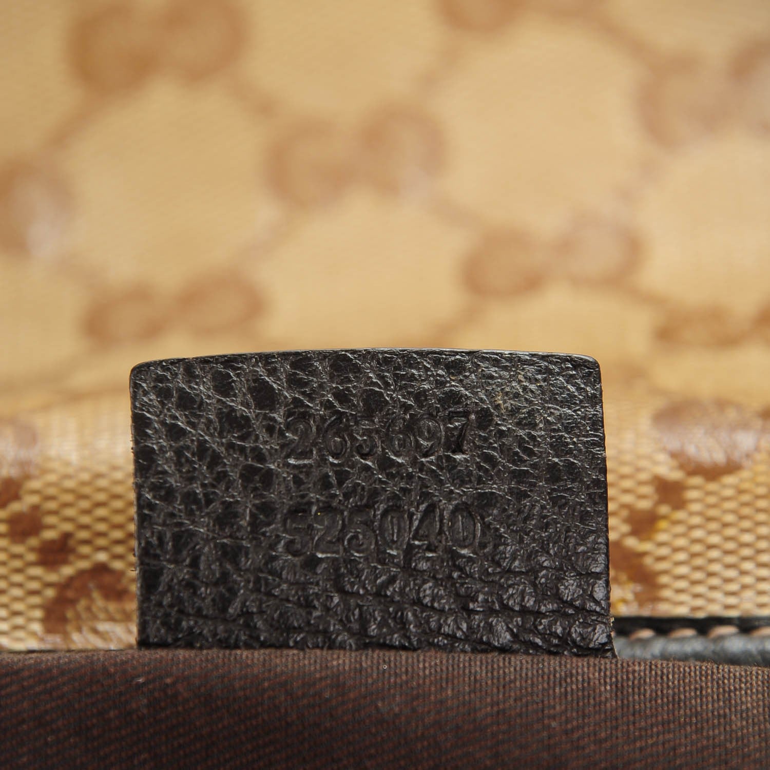Gucci Crystal Monogram Medium Joy Boston Dark Brown 7 of 7