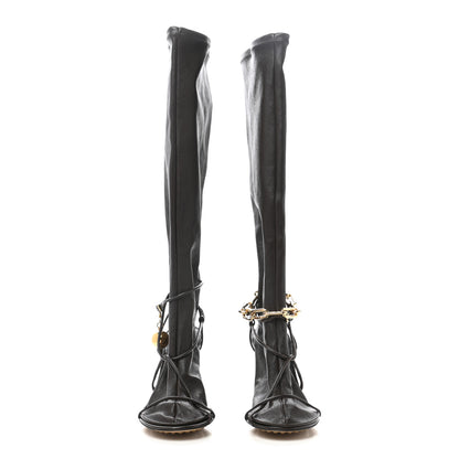 Bottega Veneta Lambskin Dot Boots 39 Fondant 3 of 11