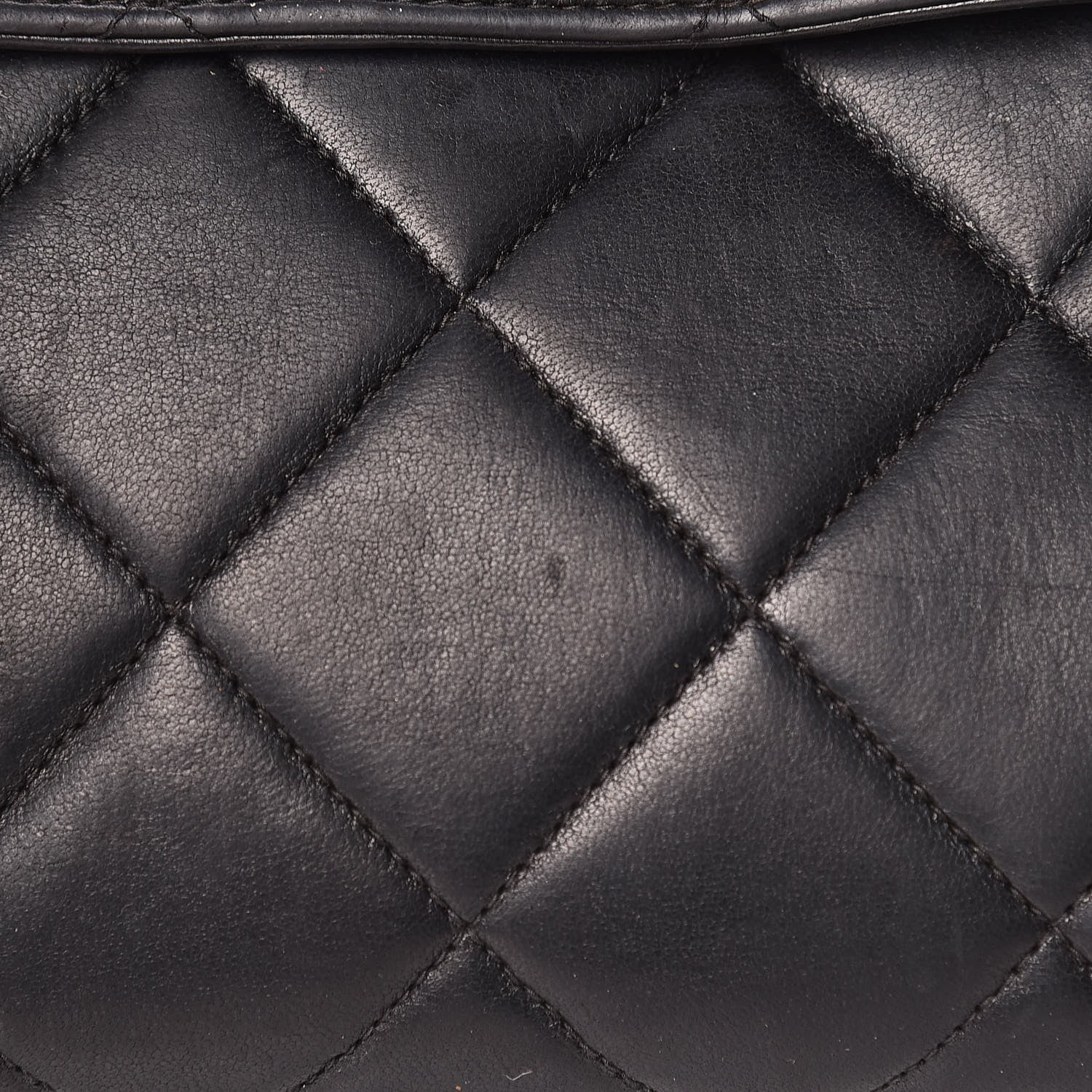 Chanel Lambskin Quilted Shoulder Bag Black 16 of 22