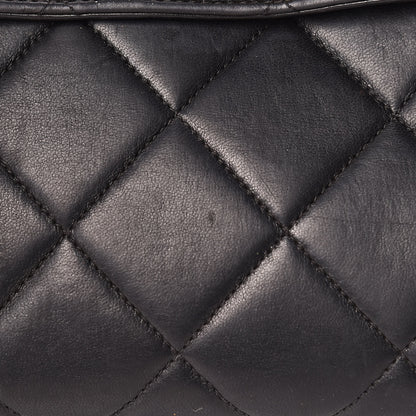 Chanel Lambskin Quilted Shoulder Bag Black 16 of 22