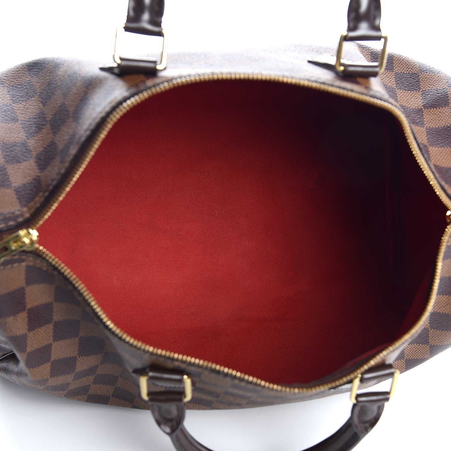 Louis Vuitton Damier Ebene Speedy Bandouliere 35 6 of 12