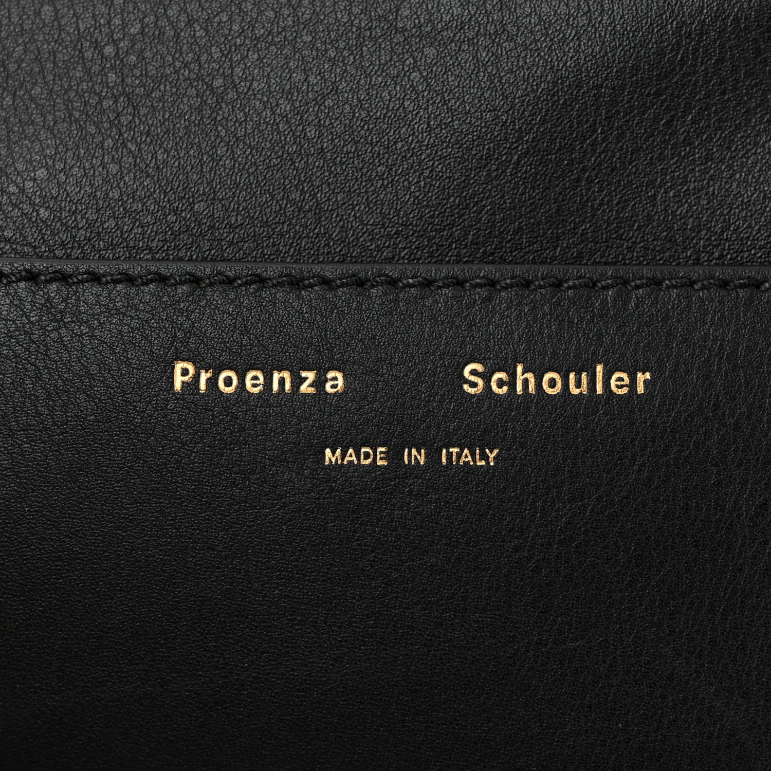 Proenza Schouler Raffia Calfskin Small Pipe Bag Sand Black 6 of 11