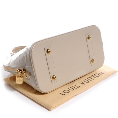 Louis Vuitton Vernis Alma PM Blanc Corail 4 of 9