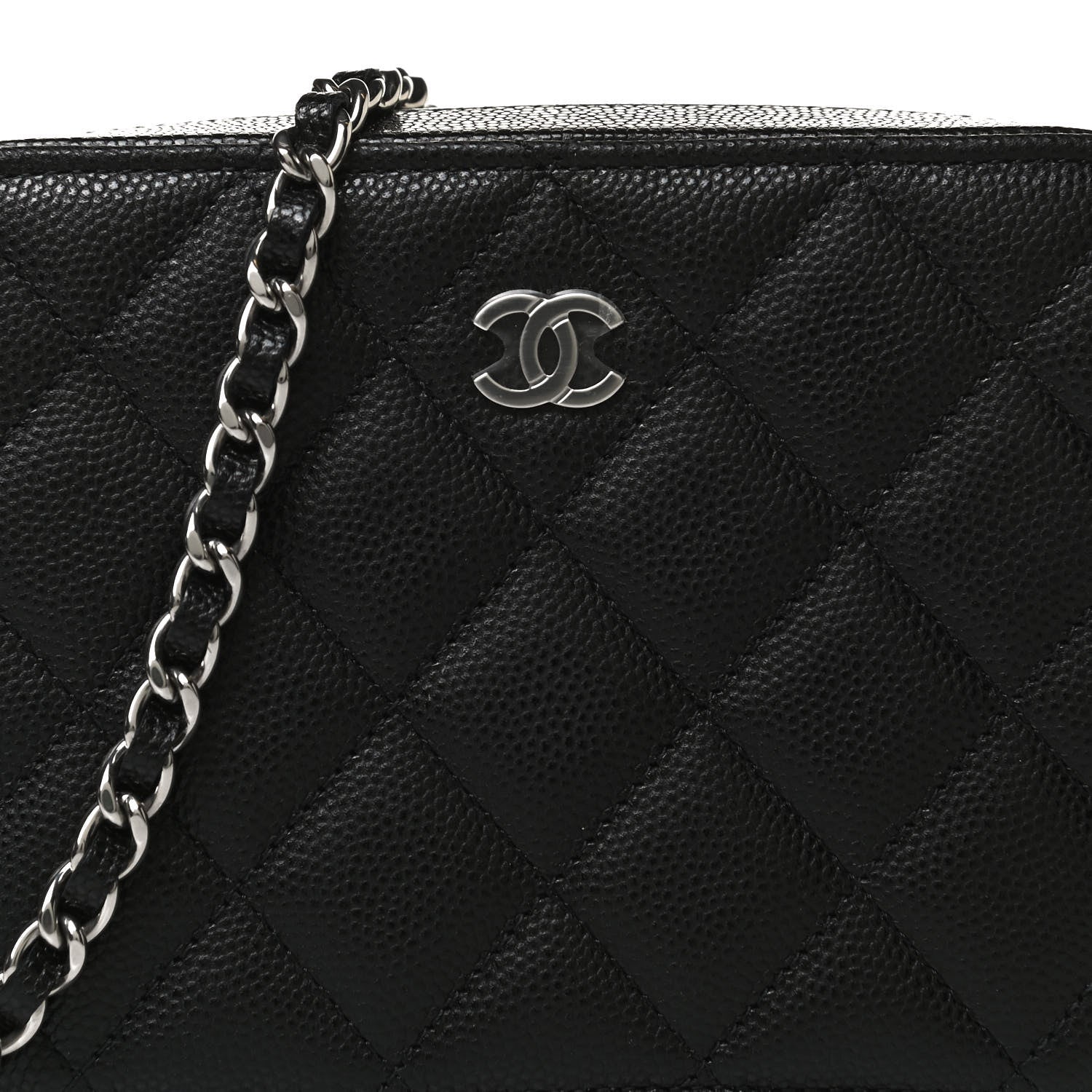 Chanel Caviar Quilted Camera Bag Black 8 of 12