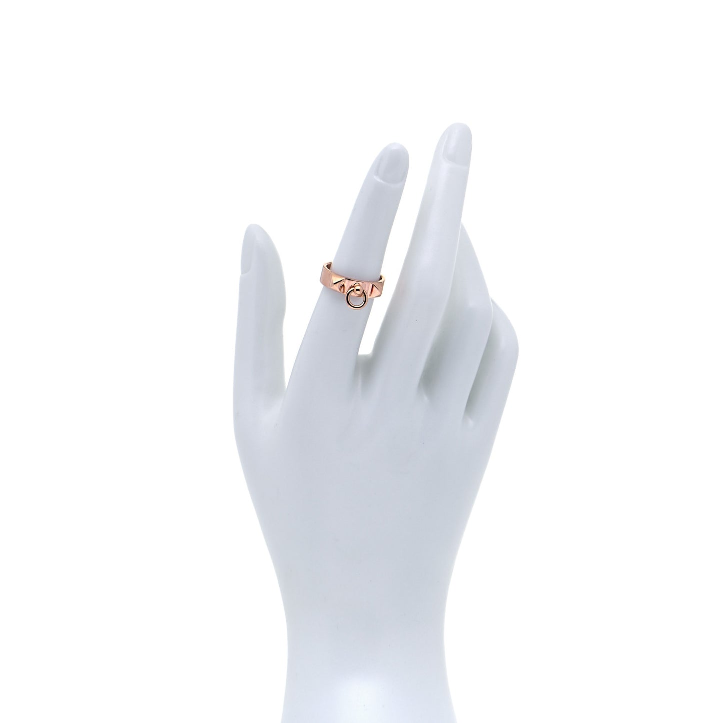 18K Rose Gold PM Collier De Chien Ring 52 6