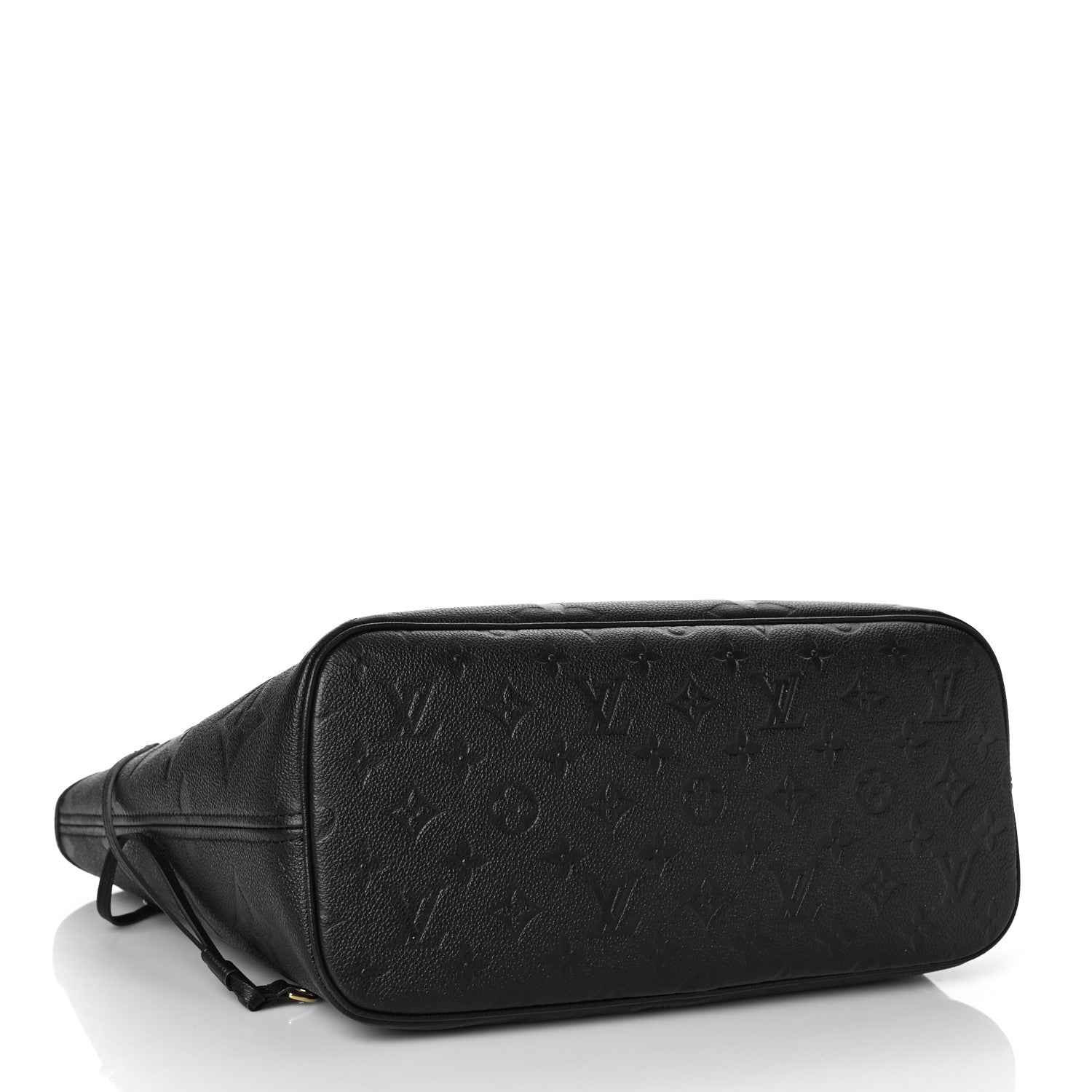 Louis Vuitton Empreinte Monogram Giant Neverfull MM Black 5 of 9