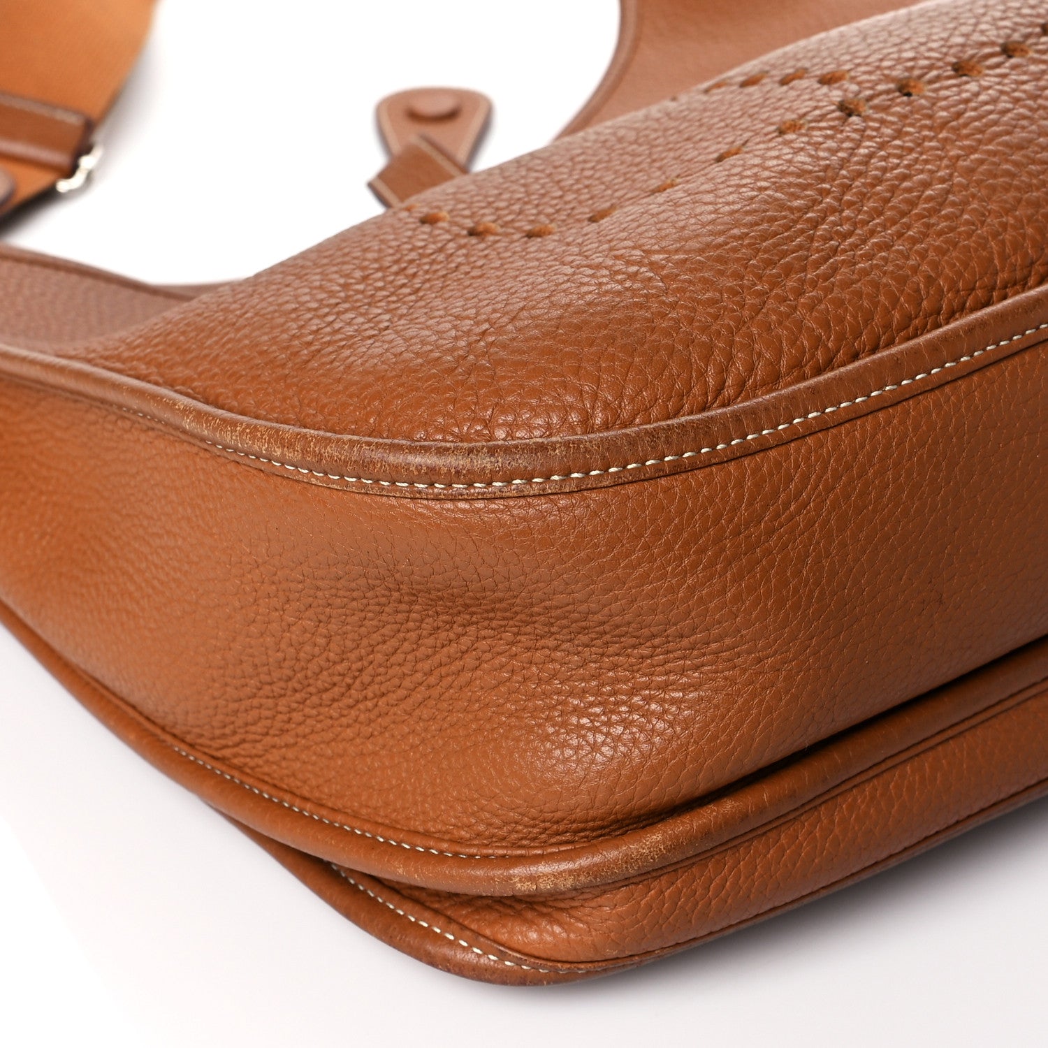 Hermes Taurillon Clemence Evelyne III GM Gold 9 of 16