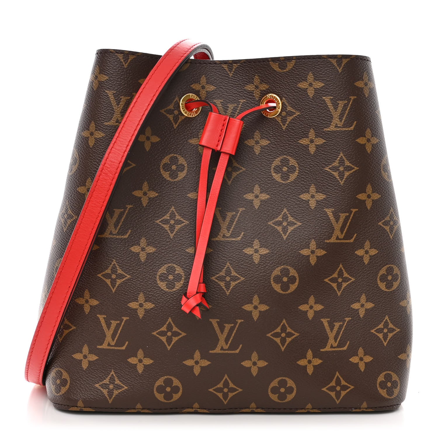 Louis Vuitton Monogram Neonoe MM Coquelicot 1 of 10