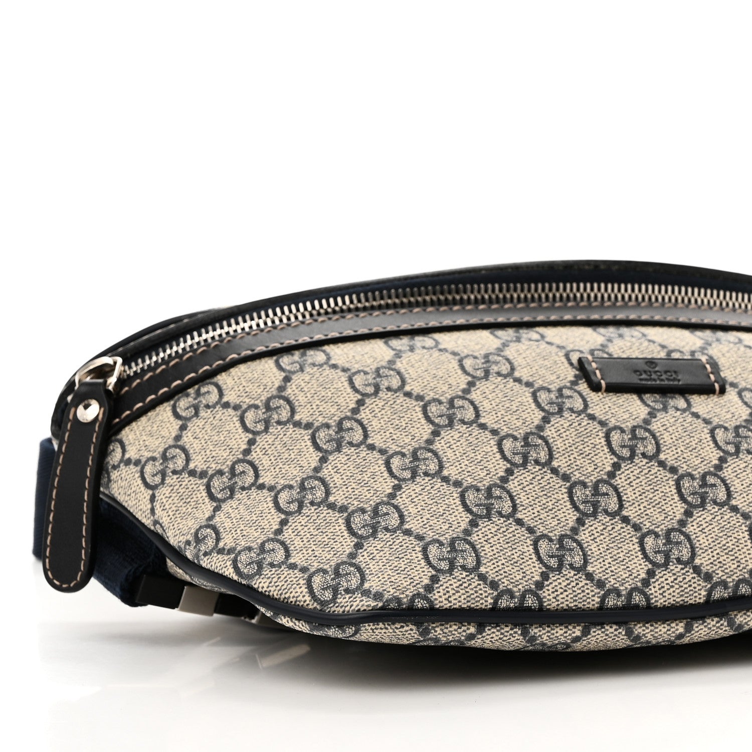 Gucci GG Plus Monogram Belt Bag Navy 9 of 10