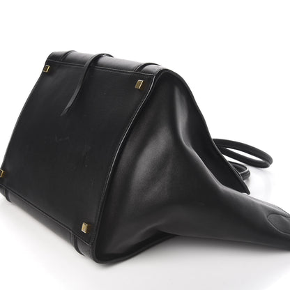 Celine Smooth Calfskin Medium Phantom Luggage Black 9 of 9