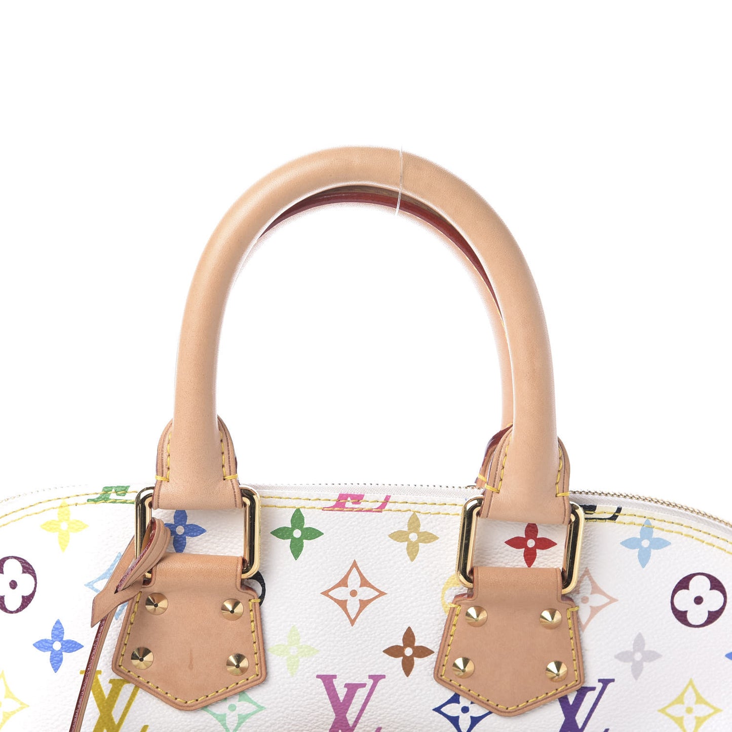 Monogram Multicolor Alma GM White