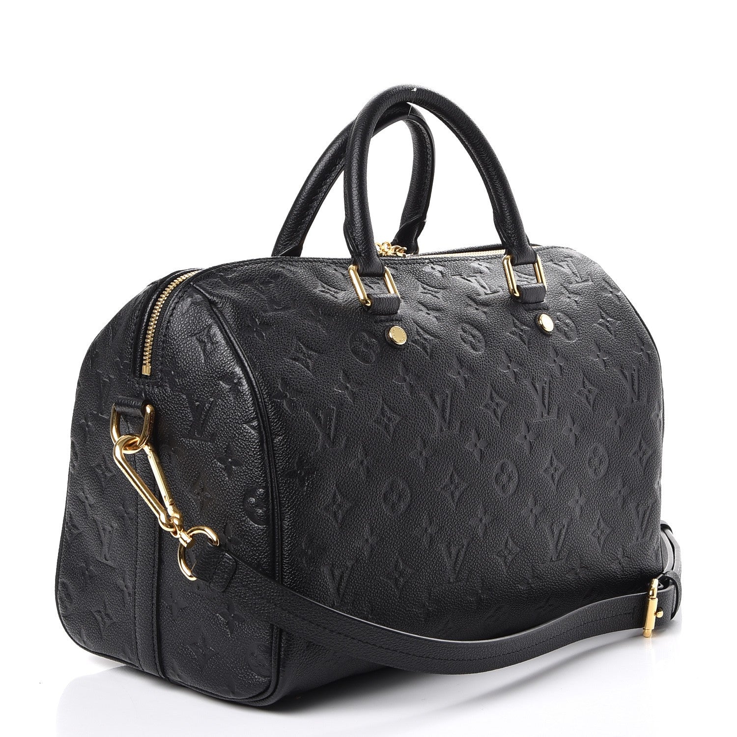 Louis Vuitton Empreinte Speedy Bandouliere 30 Black 4 of 11