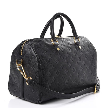 Louis Vuitton Empreinte Speedy Bandouliere 30 Black 4 of 11