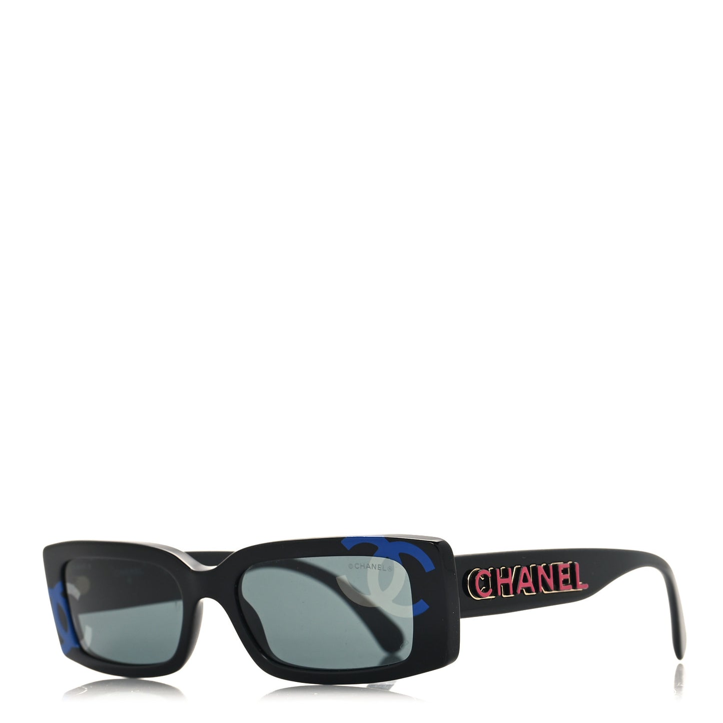 Acetate CC Sunglasses 71473A Black
