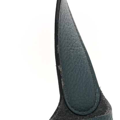 Hermes Taurillon Clemence Picotin Lock 26 GM Bleu Orage 16 of 19