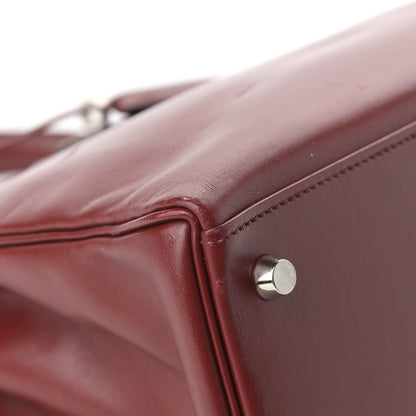 Hermes Box Kelly Retourne 28 Rouge H 8 of 24