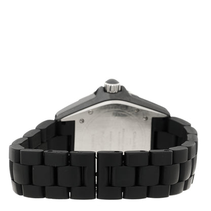 Chanel Stainless Steel Ceramic 38mm J12 Automatic Watch Black 3 of 5