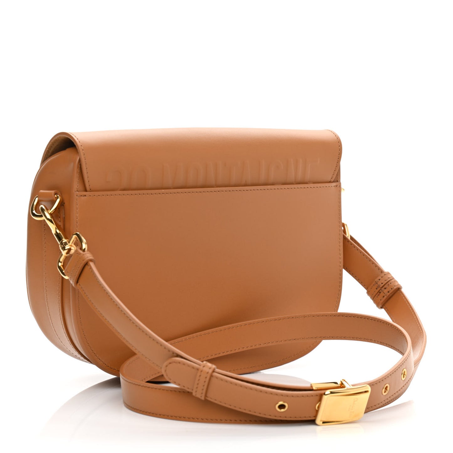 Box Calfskin Medium Bobby Flap Camel