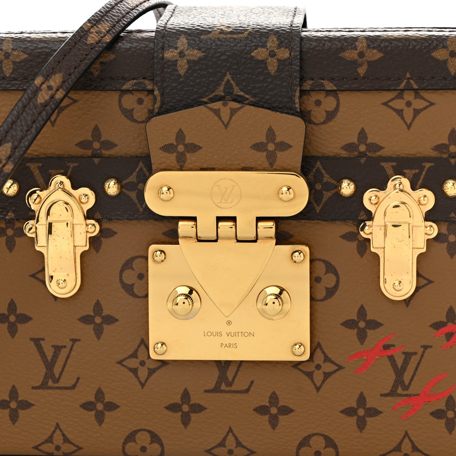 Louis Vuitton Reverse Monogram Petite Malle 7 of 10