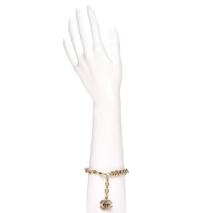 Chanel CC Chain Bracelet Gold 2 of 6