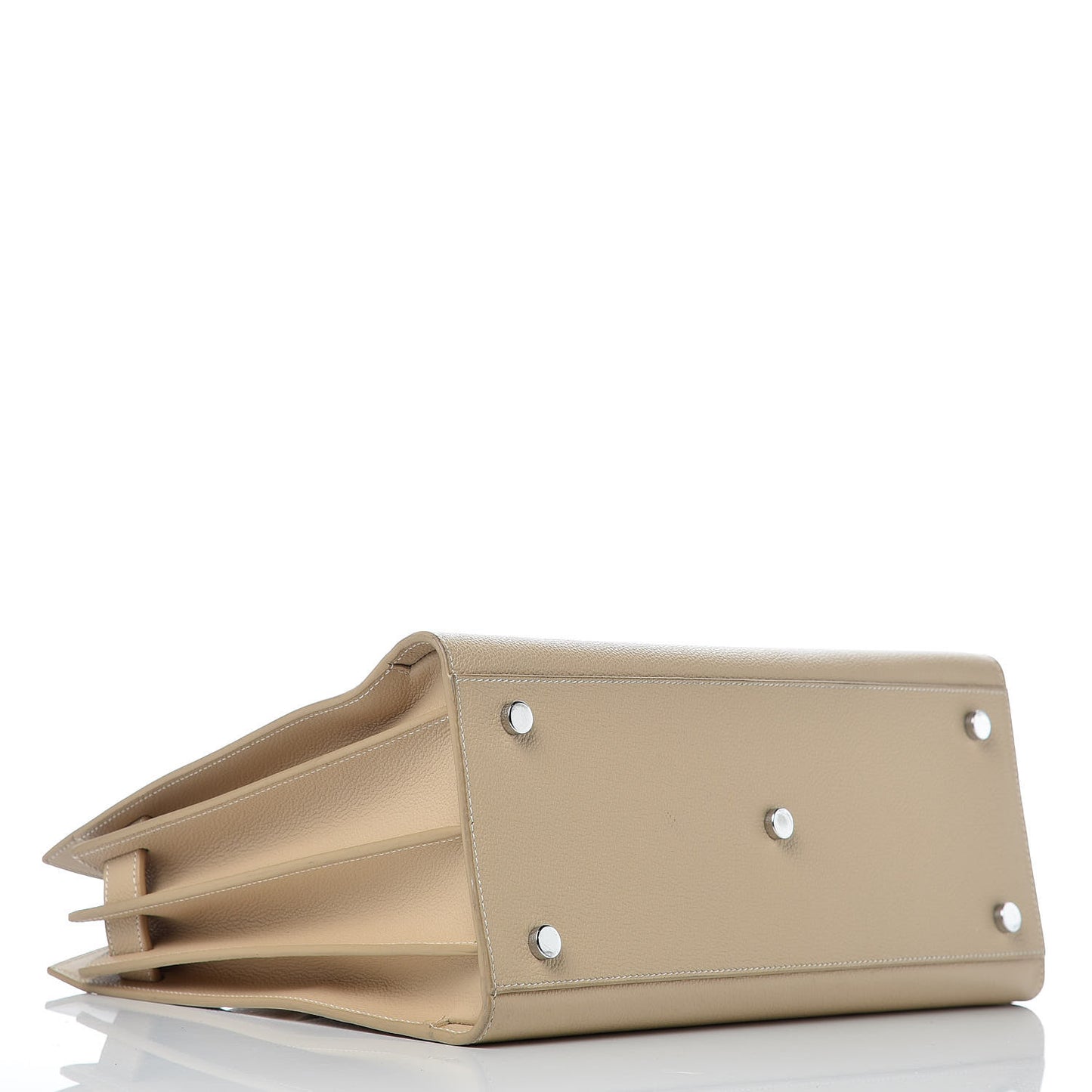Grained Calfskin Small Sac De Jour Nude Powder