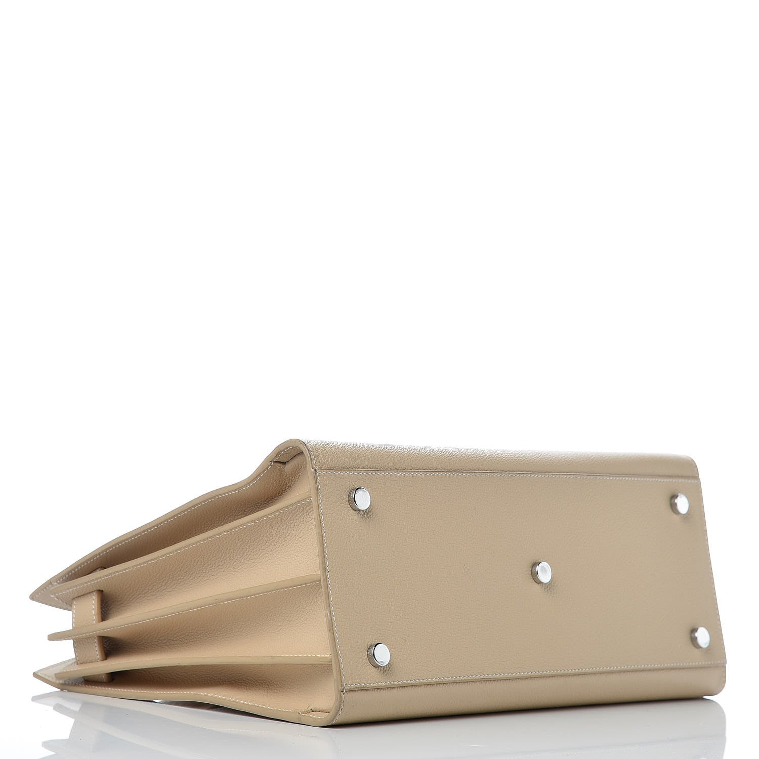 Saint Laurent Grained Calfskin Small Sac De Jour Nude Powder 4 of 9