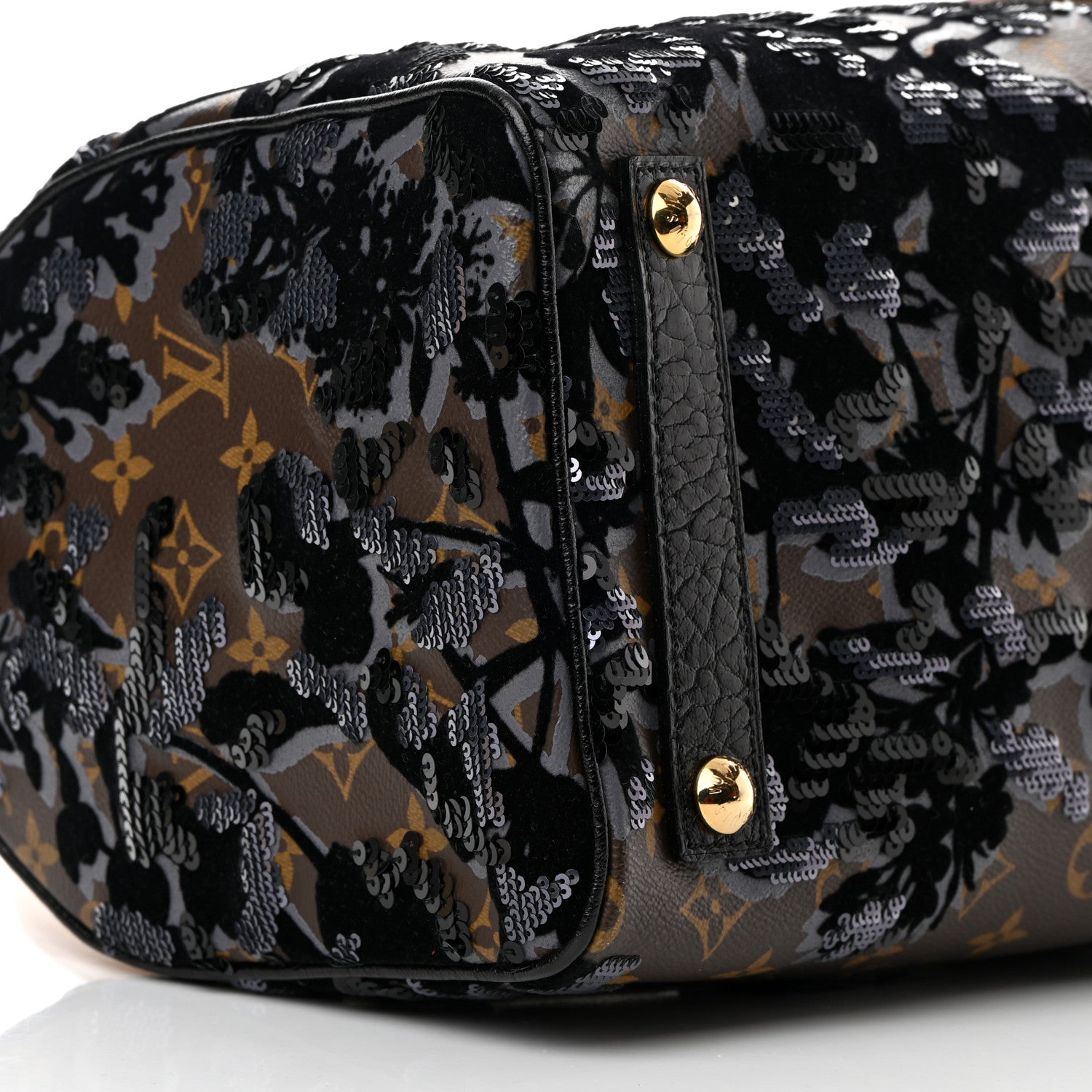 Louis Vuitton Monogram Fleur De Jais Sequins Speedy 30 10 of 14