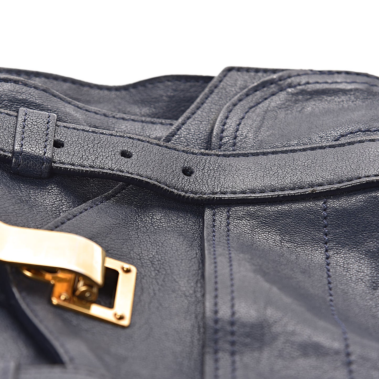Lambskin Tiny PS1 Satchel Midnight