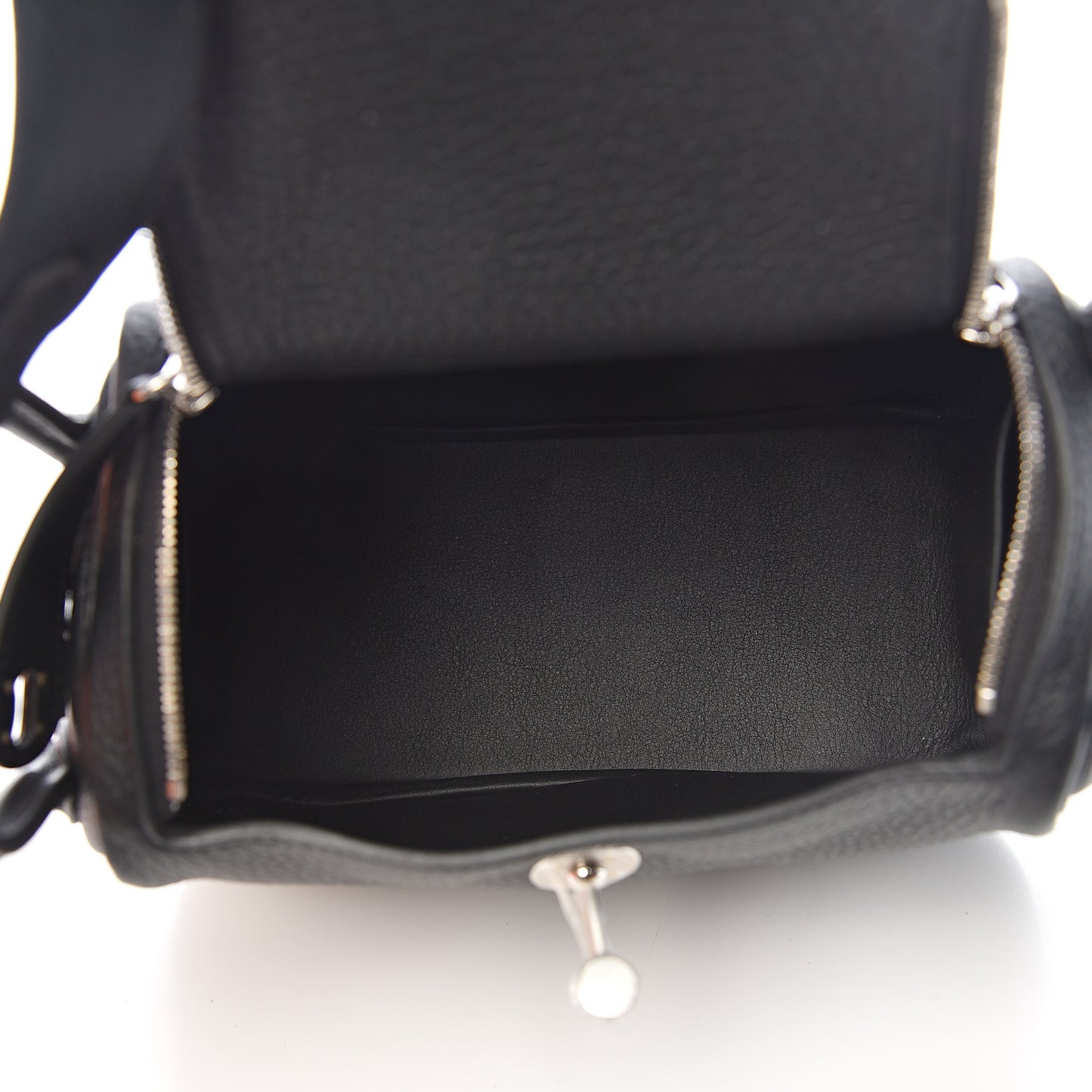 Taurillon Clemence Mini Lindy 20 Black