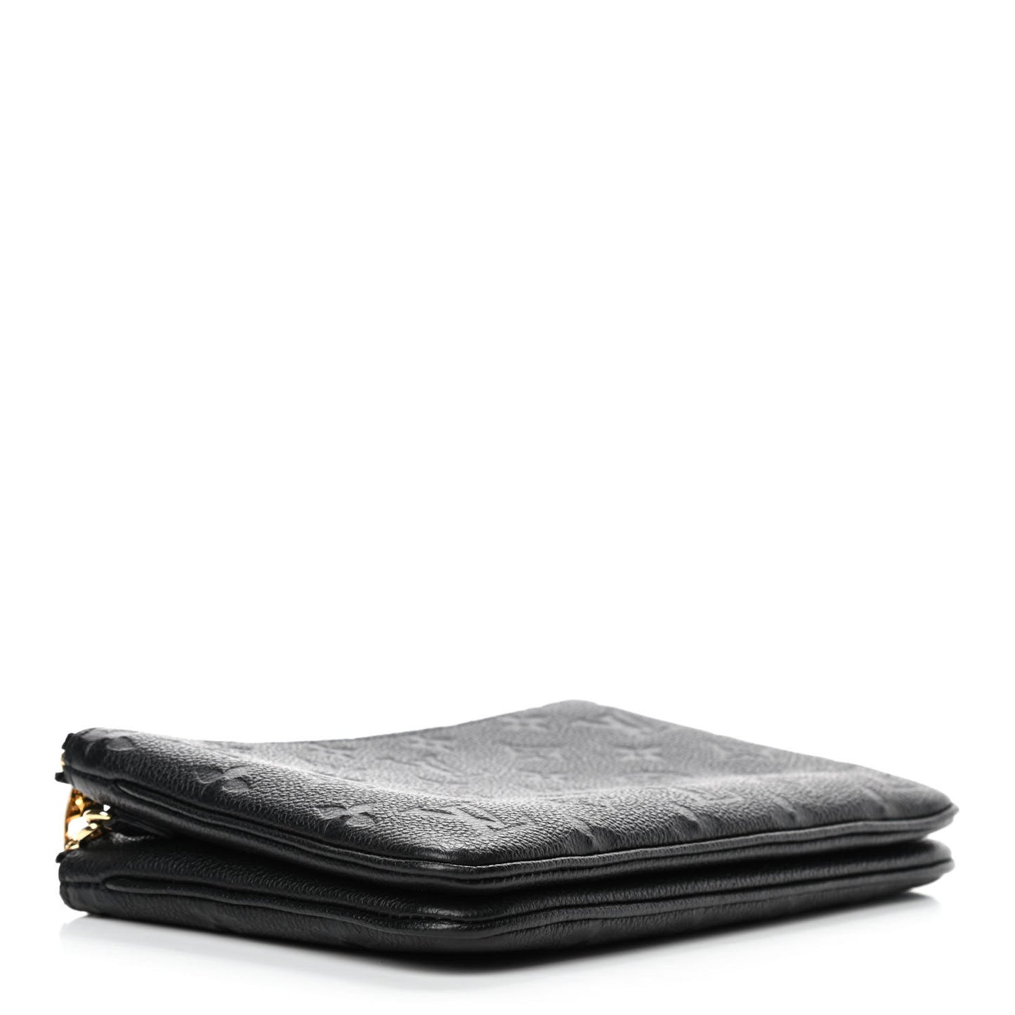 Empreinte Double Zip Pochette Black