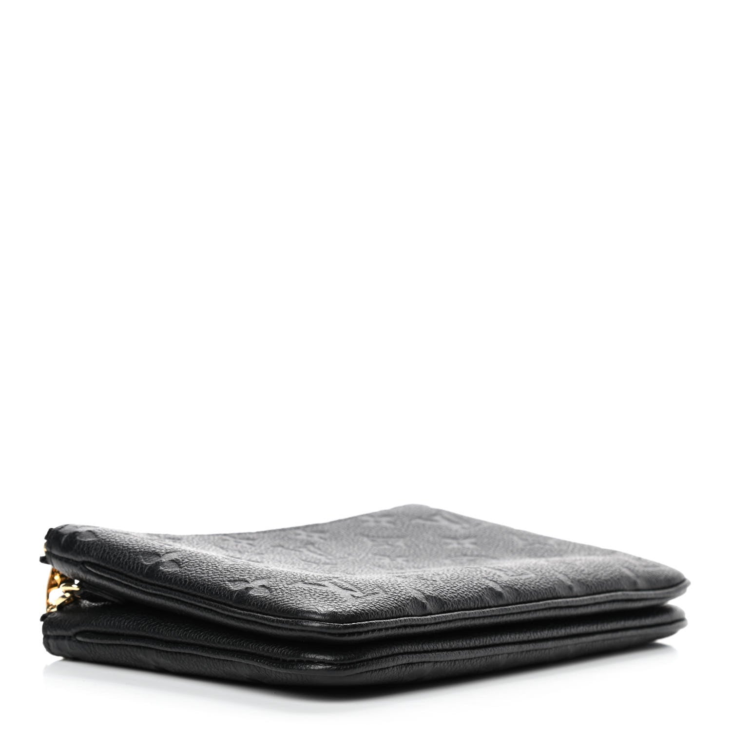 Louis Vuitton Empreinte Double Zip Pochette Black 3 of 4