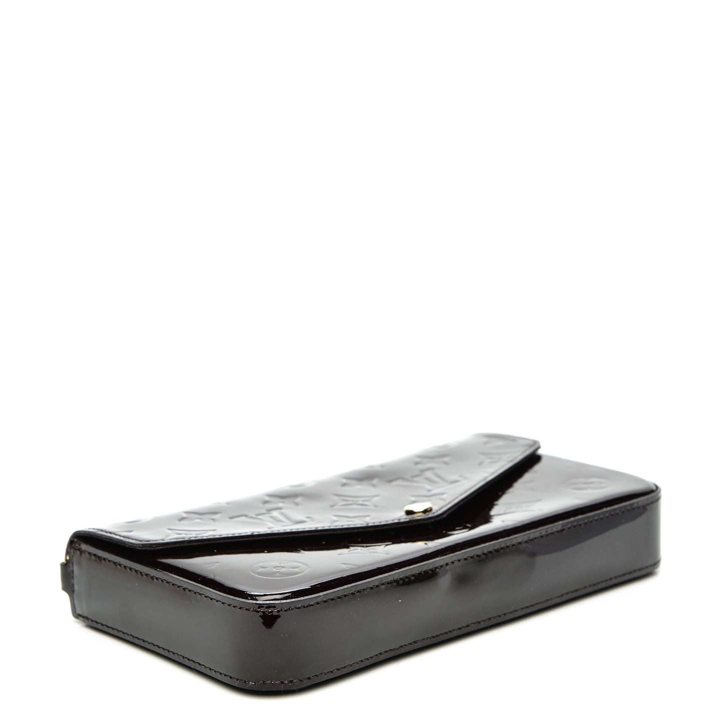 Vernis Pochette Felicie Chain Wallet Amarante