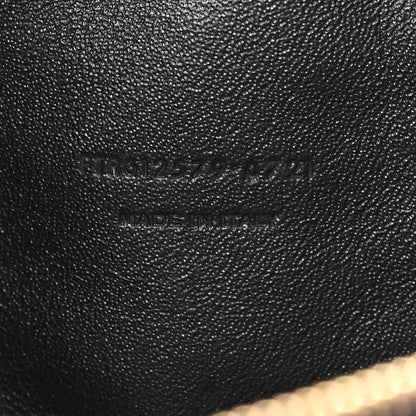 Saint Laurent Grain De Poudre Matelasse Monogram Mini Lou Camera Bag Black 7 of 11