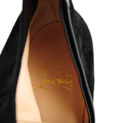 Christian Louboutin Veau Velours Fierce 160 Ankle Boots 35.5 Black 8 of 8