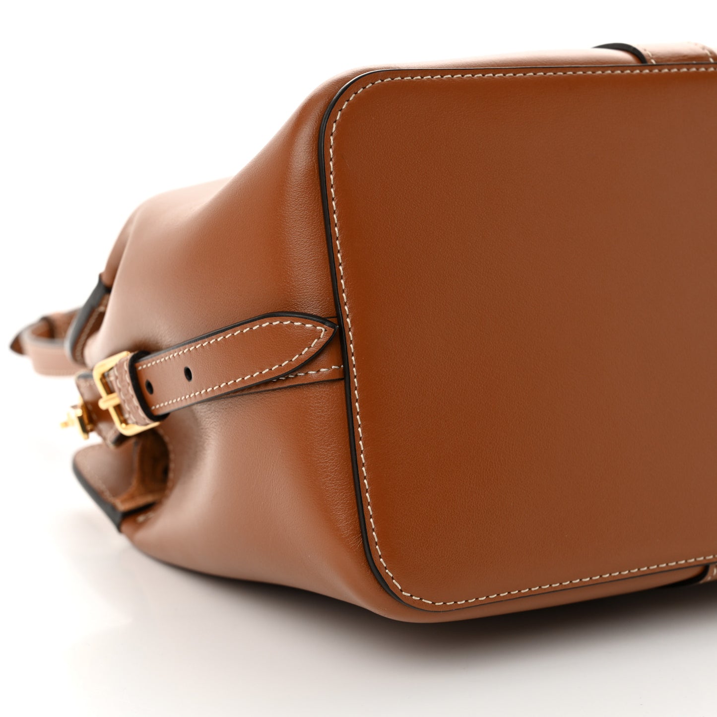 Calfskin Small Cabas De France Tan