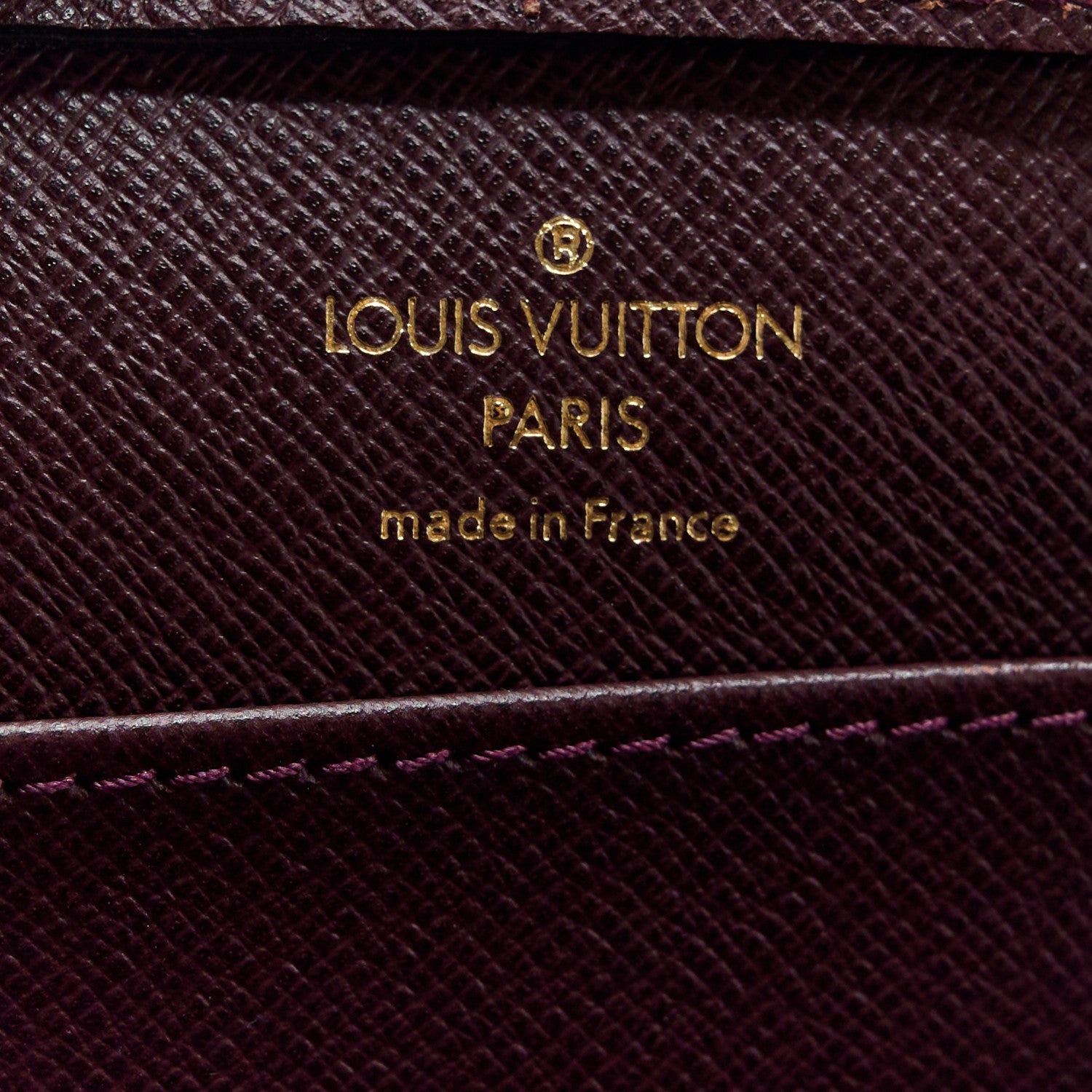 Louis Vuitton LOUIS VUITTON Taiga Baikal Pochette Acajou 7 of 13