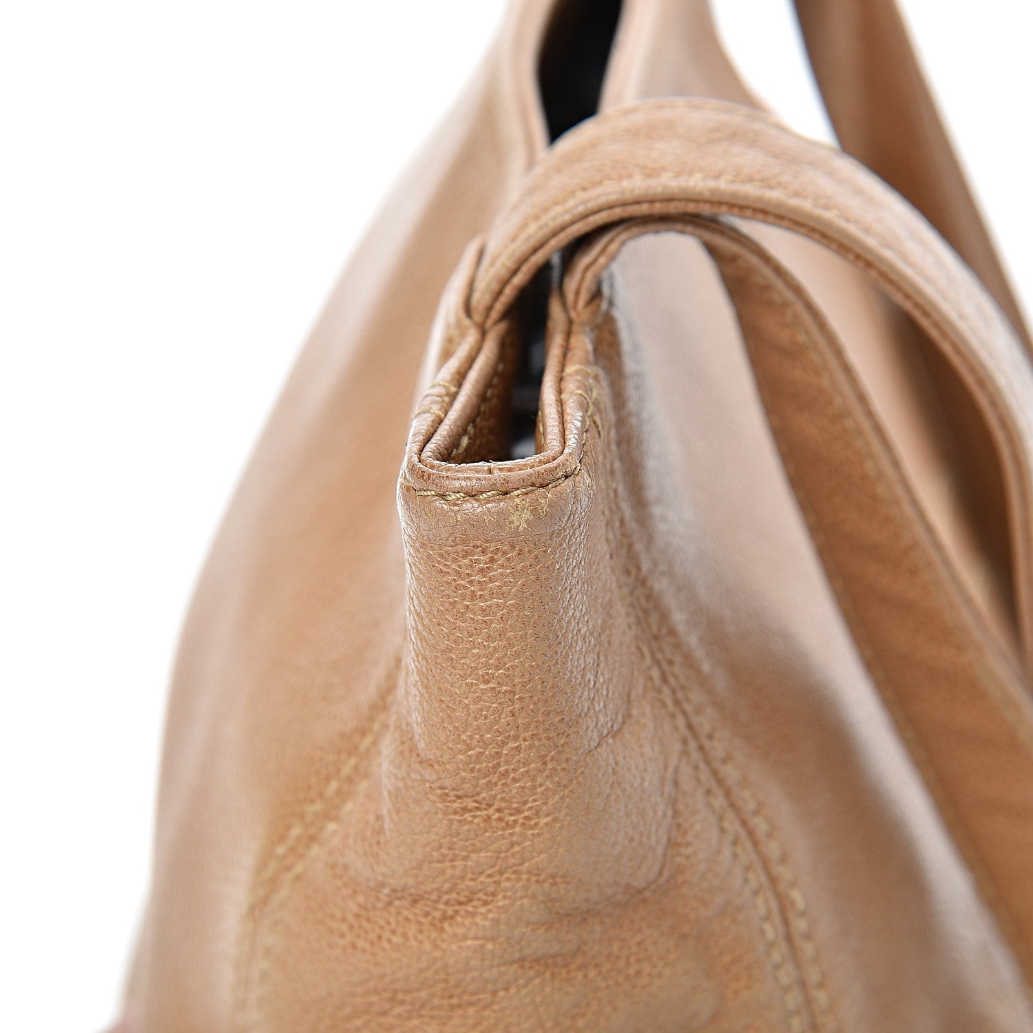 Chanel Calfskin CC Small Tote Beige 19 of 24